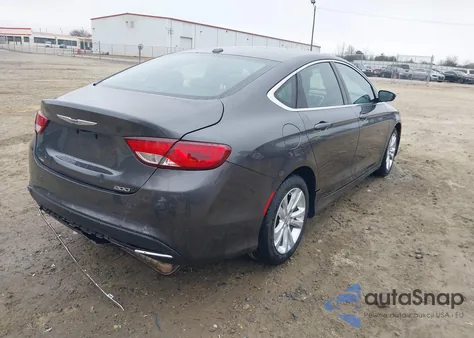 2015 Chrysler 200 Limited from USA, damaged, VIN 1C3CCCAB7FN590669